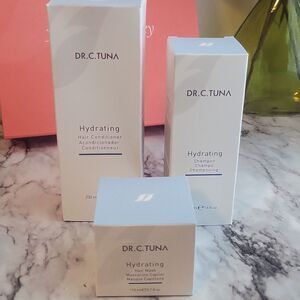 Kit Hydrating Shampoo Conditioner and Hair Mask Bundle